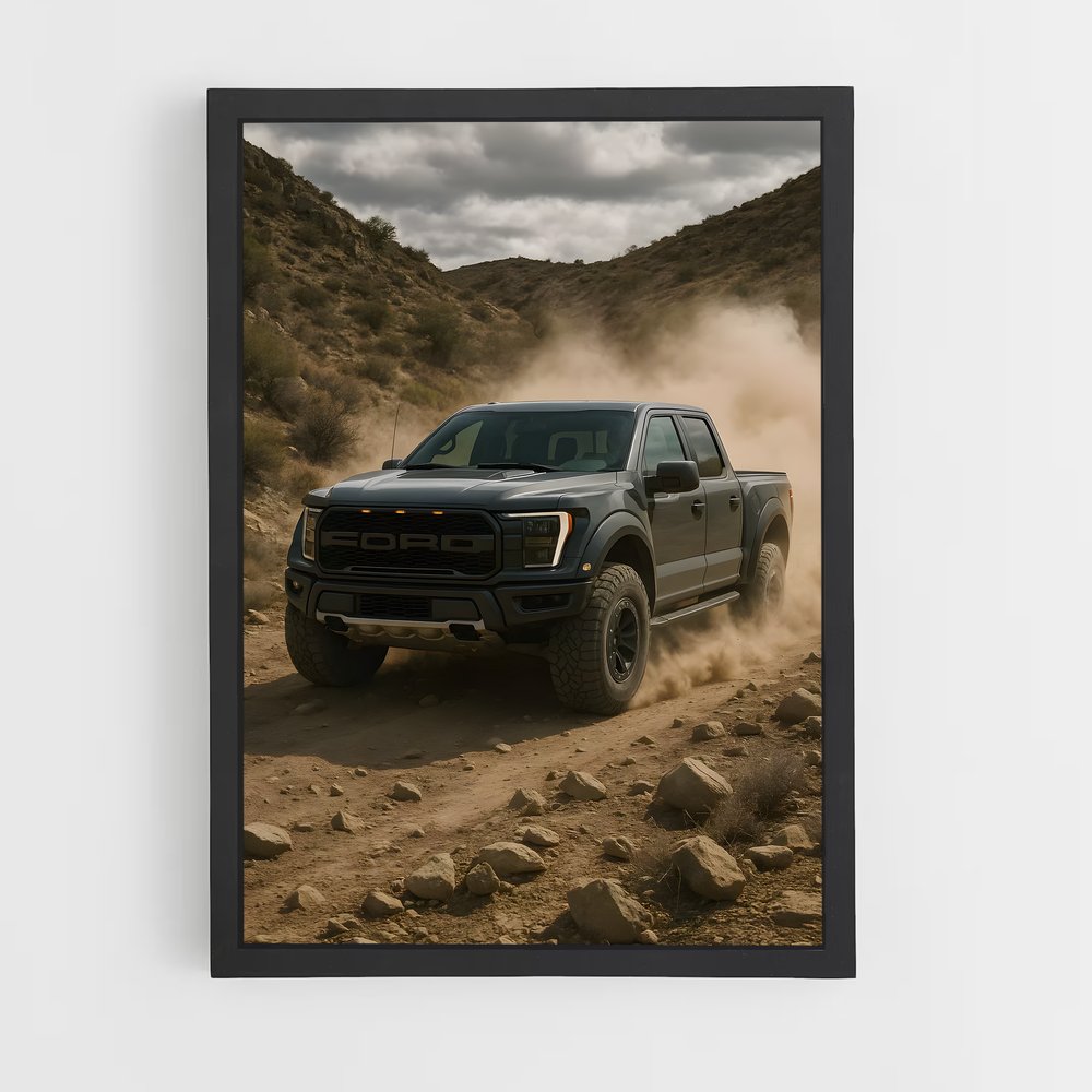 Poster Raptor en Aventure – affiche Ford (vue 2)